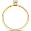 Blush Blush Ring LG1027Y/54 14k Geelgoud met 0,15crt G VS 1 Lab Grown Diamant Maat 54