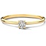 Blush Blush Ring LG1027Y/54 14k Geelgoud met 0,15crt G VS 1 Lab Grown Diamant Maat 54