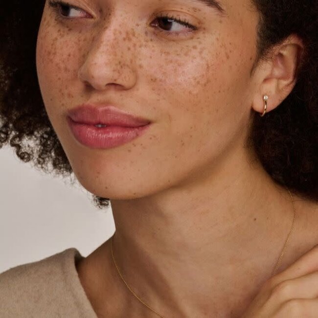 Blush Blush Oorbellen 7372YZI 14k Geelgoud Oorringen met Zirkonia