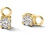 Blush Blush Oorbedels LG9006Y/S 14k Geelgoud met 2 x 0,15crt G VS 1 Lab Grown Diamant