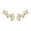 Blush Blush Oorbellen 7373YZI 14k Geelgoud Oorstekers met Zirkonia