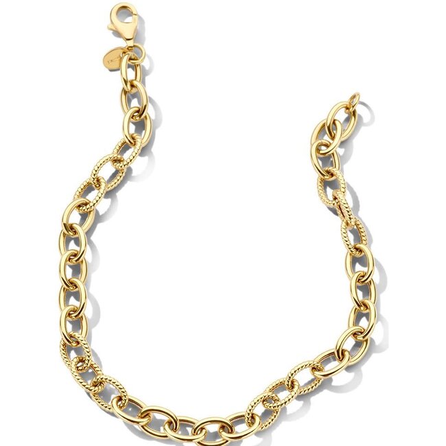 Blush Blush Armband 2255YGO 14k Geelgoud Schakel 18cm