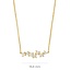 Blush Blush Collier 3191YZI 14k Geelgoud met Zirkonia's