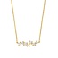 Blush Blush Collier 3191YZI 14k Geelgoud met Zirkonia's