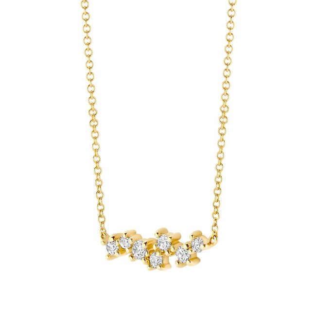 Blush Blush Collier 3191YZI 14k Geelgoud met Zirkonia's