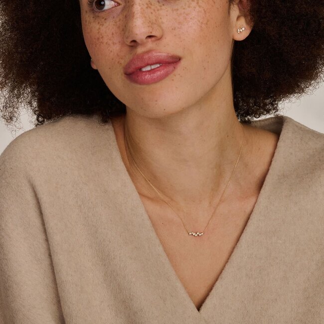 Blush Blush Collier 3191YZI 14k Geelgoud met Zirkonia's