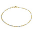 The House Of Blinckers THOB Armband 42.08457 14k Wit- Geelgoud Valkenoog 3.7mm 21cm