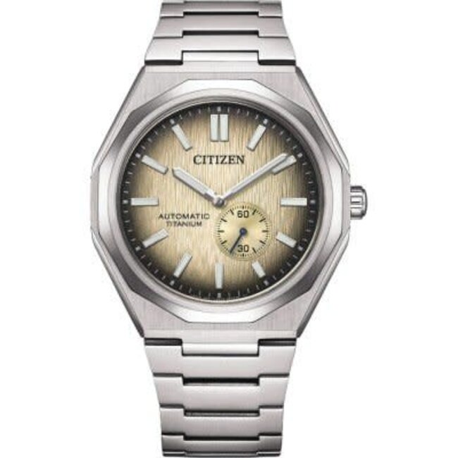 Citizen Citizen Horloge NK5020-58P Zenshine 60 Titanium Automaat Saffierglas 100m Waterdicht 40mm