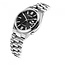 Citizen Citizen Horloge NJ0150-81E Tsuyosa Staal Automaat met Zwarte Wijzerplaat 40mm