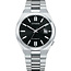 Citizen Citizen Horloge NJ0150-81E Tsuyosa Staal Automaat met Zwarte Wijzerplaat 40mm