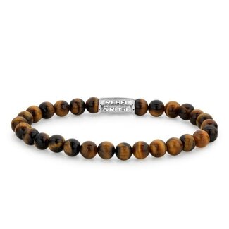Rebel & Rose Rebel & Rose Armband RR-60014-S-M Tiger Lily 6mm Maat M