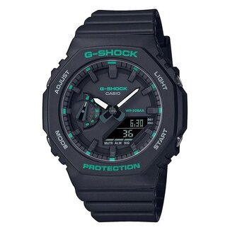 Casio G-Shock Casio G-Shock Horloge GMA-s2100GA-1AER Analoog Digitaal Zwart met Groen