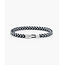 Pig & Hen Pig & Hen Armband P52-163000-M Catena Foxtail Staal Navy Blue Maat M 18cm