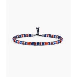 Pig & Hen Pig & Hen Armband P48-163402-M Brontide 4mm Adjustable Staal Kamakura Maat M 18 - 19cm