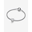 Pandora Pandora Bedel 793672C01 Zilver Speelgoedkubus met Zirkonia en Rood