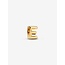 Pandora Pandora bedel 763951C00 Zilver met Geelgouden Plating Letter E