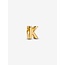 Pandora Pandora bedel 763957C00 Zilver met Geelgouden Plating Letter K