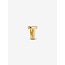Pandora Pandora bedel 763966C00 Zilver met Geelgouden Plating Letter T