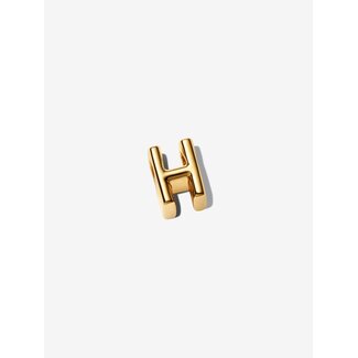 Pandora Pandora bedel 763954C00 Zilver met Geelgouden Plating Letter H