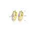Blinckers Jewellery Huiscollectie BJ Oorbellen 40.18302 14k Geelgouden Oorringen met Zirkonia