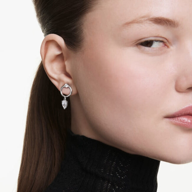 Swarovski Swarovski Oorbellen 5723177  Mesmera Zilverkleurig