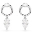 Swarovski Swarovski Oorbellen 5723177  Mesmera Zilverkleurig