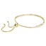 Swarovski Swarovski Armband 5730709 Matrix Goudkleurige Plating met Steentjes 12-24cm