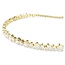 Swarovski Swarovski Armband 5730709 Matrix Goudkleurige Plating met Steentjes 12-24cm