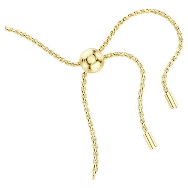 Swarovski Swarovski Armband 5730709 Matrix Goudkleurige Plating met Steentjes 12-24cm