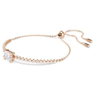 Swarovski Swarovski Armband 5730706 Matrix Rosekleurige Plating met Steentjes12-24cm