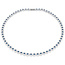 Swarovski Swarovski Collier 5733402 Una Angelic Zilverkleurig met Blauw