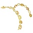 Swarovski Swarovski Armband 5718072 Gema Goudkleurige Plating met Bruin/Geel 15-19cm