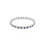 Swarovski Swarovski Armband 5733401 Una Angelic Zilverkleurig met Blauw 16.5-19cm