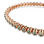 Swarovski Swarovski Armband 5734240 Imber Rosegouden Plating met Groene Steentjes