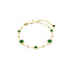 Swarovski Swarovski Armband 5730676 Imber Goudkleurige Plating Groene Stenen 16.5-20.5cm