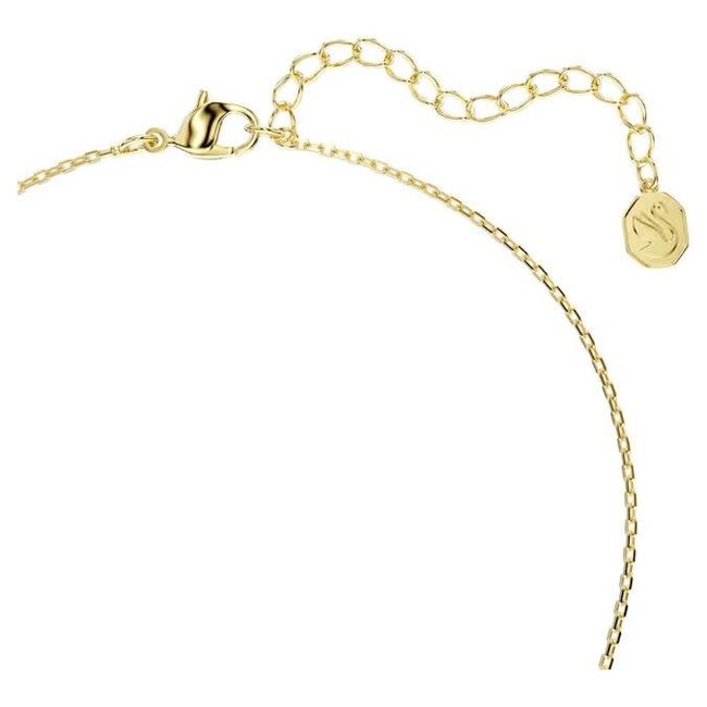 Swarovski Swarovski Collier 5735387 Bella Goudkleurige Plating met Groen 38-43cm