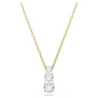 Swarovski Swarovski Collier 5723298 Stilla Attract Hanger Goudkleurige Plating 38-45cm