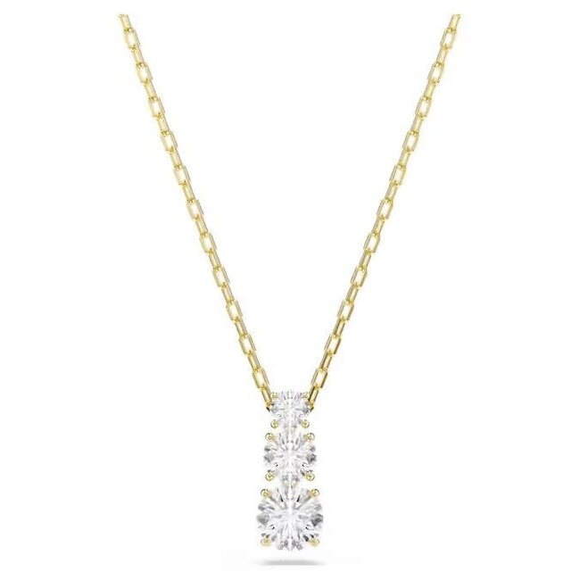 Swarovski Swarovski Collier 5723298 Stilla Attract Hanger Goudkleurige Plating 38-45cm