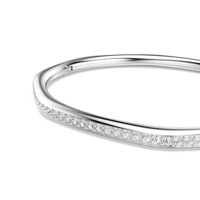 Swarovski Swarovski Armband 5725222 Dextera Zilverkleurig Achthoekige Bangle