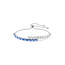 Swarovski Swarovski Armband 5732266 Matrix Zilverkleurig met Blauw en Wit