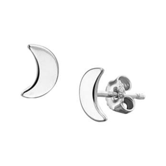 Blinckers Jewellery Huiscollectie BJ Oorbellen 13.27348 Zilver Maan
