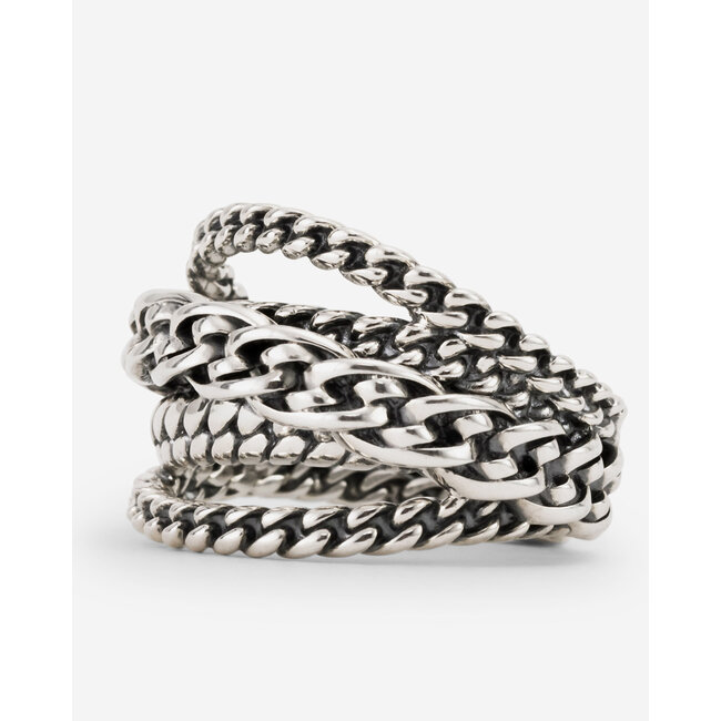 Buddha to Buddha Buddha to Buddha Ring 616 20 Multi Chain Nathalie Zilver Maat 20