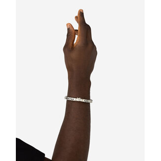 Buddha to Buddha Buddha to Buddha Armband 827 F Barbara Zilver Maat F