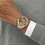 BOSS BOSS Horloge HB1514227 Grand Prix Staal Bicolor Quartz met Groene Wijzerplaat 44mm