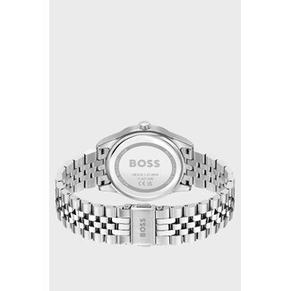BOSS BOSS Horloge HB1502776 Graceful Staal Quartz met Roze Wijzerplaat 36mm