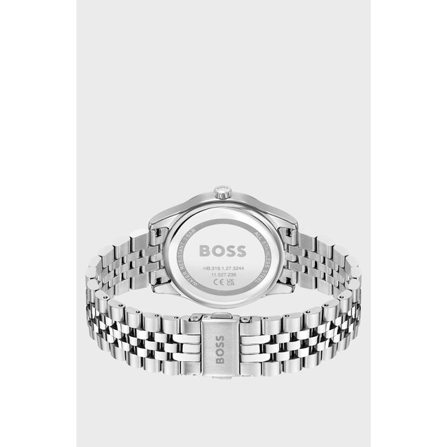 BOSS BOSS Horloge HB1502776 Graceful Staal Quartz met Roze Wijzerplaat 36mm