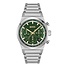 BOSS BOSS Horloge HB1514220 Candor Staal  Chrono Quartz met Groene Wijzerplaat 41mm