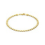 Blinckers Jewellery Huiscollectie BJ Armband 40.34905 14k Geelgoud Rondjes met Karabijnsluiting 3,6mm 18,5cm