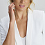 Blinckers Jewellery Huiscollectie BJ Hanger 42.08920 14k Bicolor Geel/Witgoud met Diamant 0.07ct H SI 11.5x5.5mm