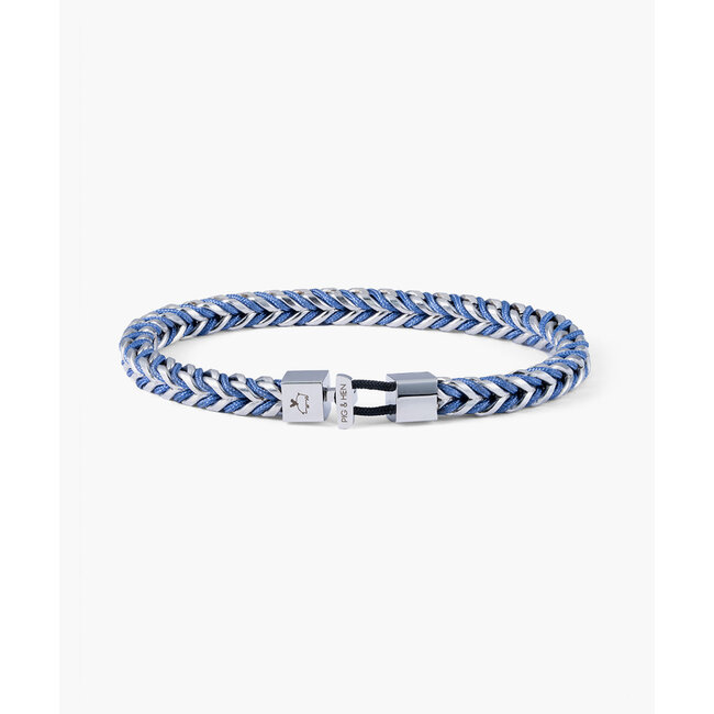 Pig & Hen Pig & Hen Armband P52-1671000-ML Catena Foxtail Staal Maat M/L 19cm